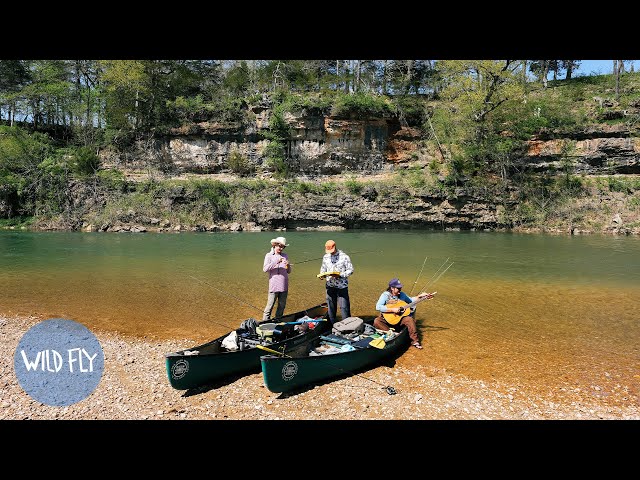 FEATHERS & STRINGS | Overnight Canoe Fishing the Ozarks (Documentary)