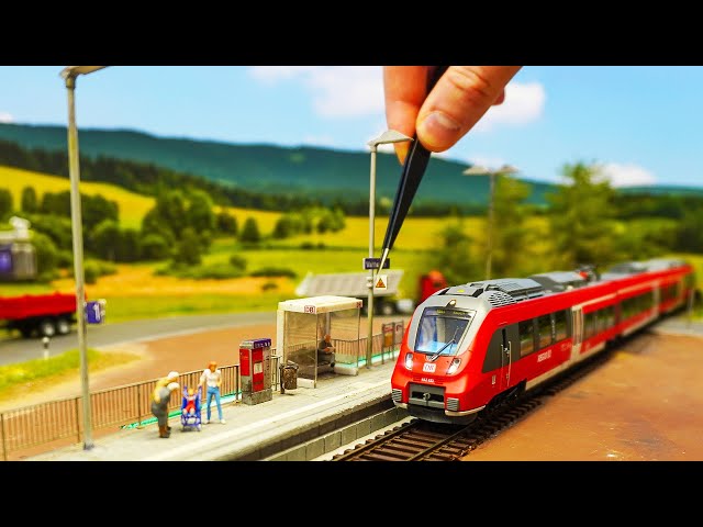 How to build a modern model railway station from Scratch🚉– Building report part 30