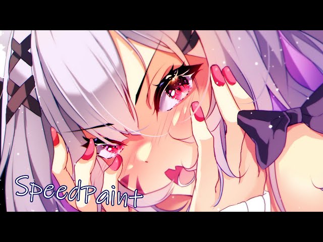 [SPEEDPAINT] Squ Blushing [VTUBER] Shorts