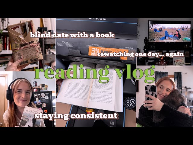 watching one day again| reading vlog     (reading nonfiction, new year goals and staying consistent)