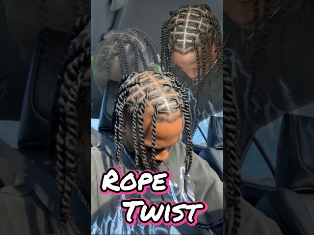 From Afro To Rope Twist / Rope 2 Strand Twist