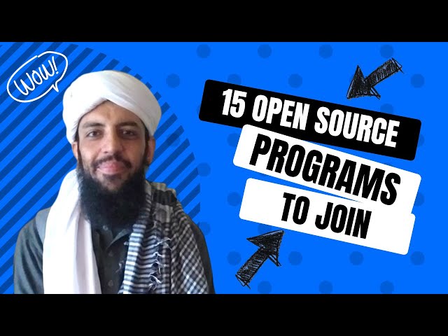 Top 15 Open Source Programs Offering Mentorship and Stipend