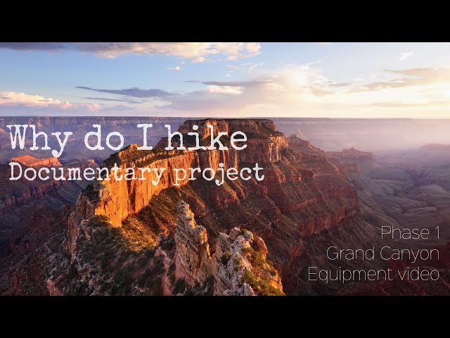 Why do I hike - oprema za Grand Canyon