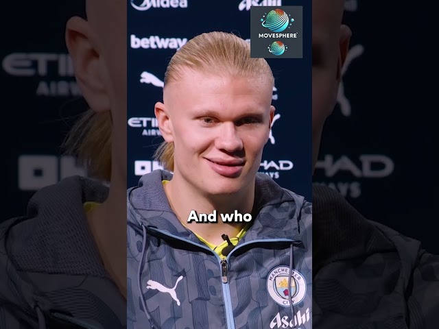 Erling Haaland Reacts to His Historic Manchester City Contract