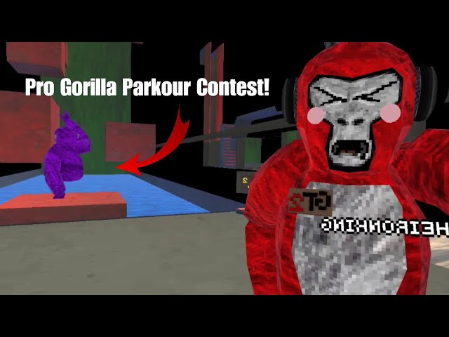 WILD Gorilla Tag Parkour Contest!🦍