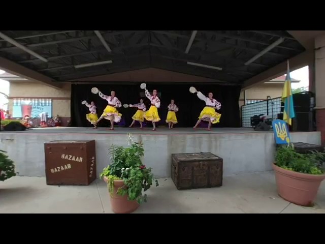 Cheremosh at MN State Fair - Strumochky Girls - Tambourine Dance