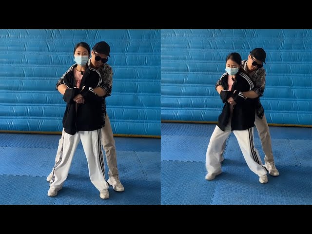 Develop skills to keep safe at critical moments #kungfu #self-defense #hot