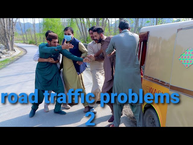 Road traffic problems part 2. Da ghwal bangi zaman. buner vines funny video 2022