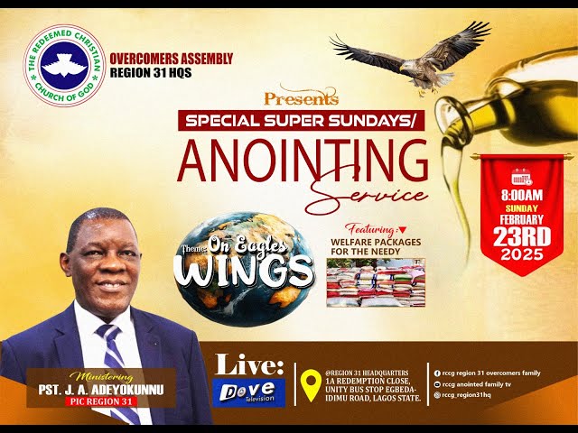 7 SUPER SUNDAYS || GRAND FINALE / ANOINTING SERVICE