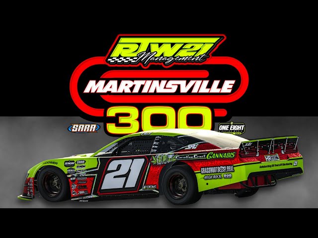 SARA National Tour RJW21 Management LLC 300 | Martinsville | Main Event