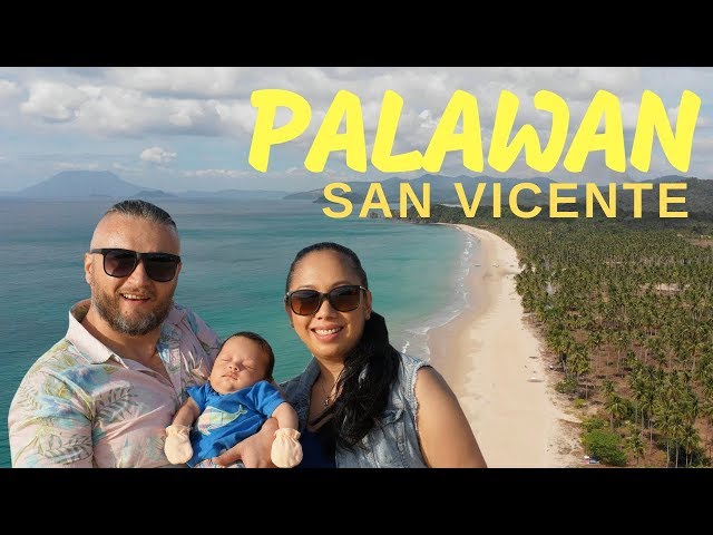 THE LONGEST WHITE BEACH OF THE PHILIPPINES | SAN VICENTE PALAWAN