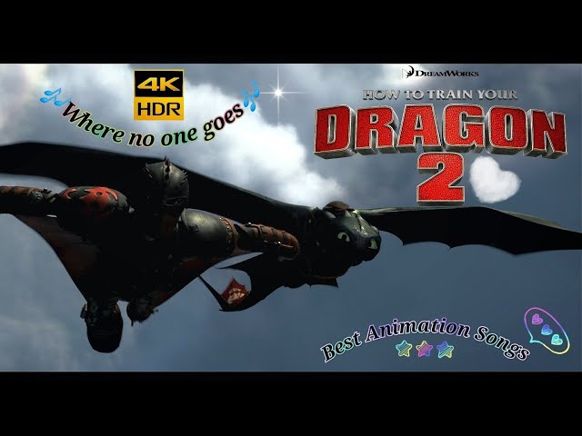 How to Train Your Dragon 2 "where no one goes" fly scene 4K HDR