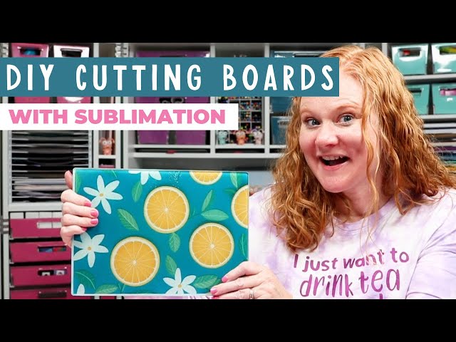 How to Make Sublimation Cutting Boards for Your Kitchen