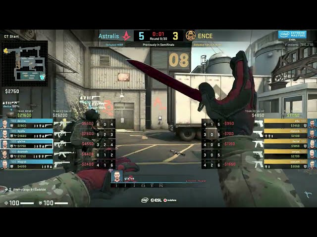 CSGO Astralis vs. ENCE Final Champions Stage - Katowice 2019, Only the GamePlays in 4K