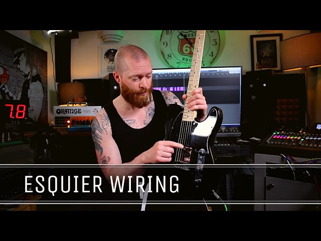 Telecaster Esquier wiring