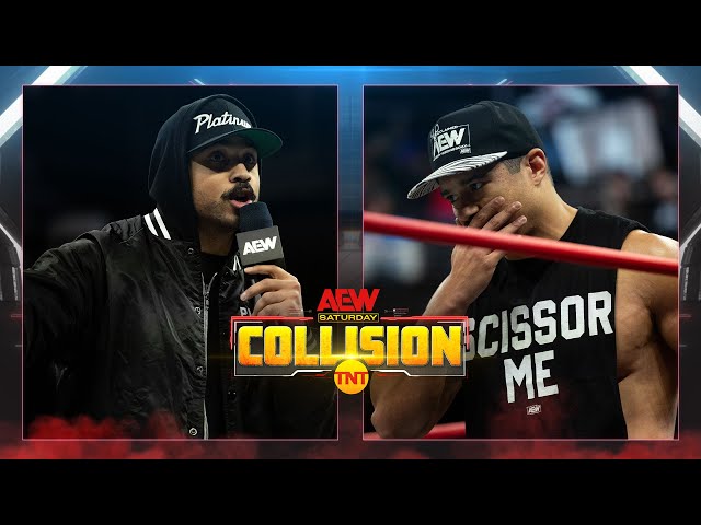 EXCLUSIVE: Post AEW Collision words from Max Caster & Anthony Bowens | 1/18/25 AEW Collision