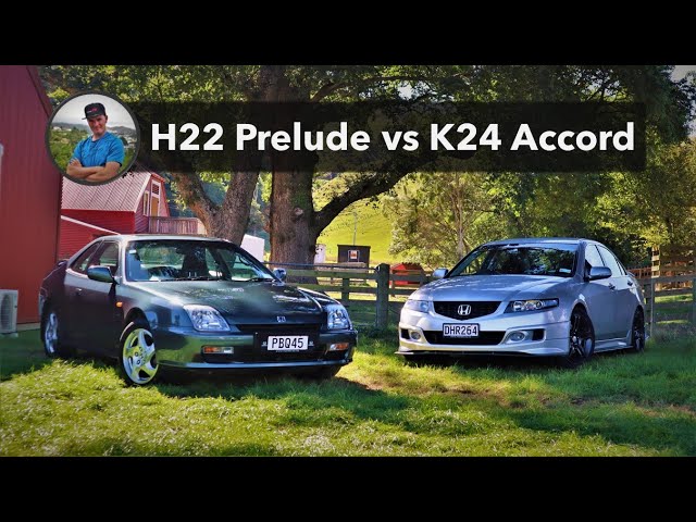 Prelude VTi-R vs Accord Type S - H22 vs K24