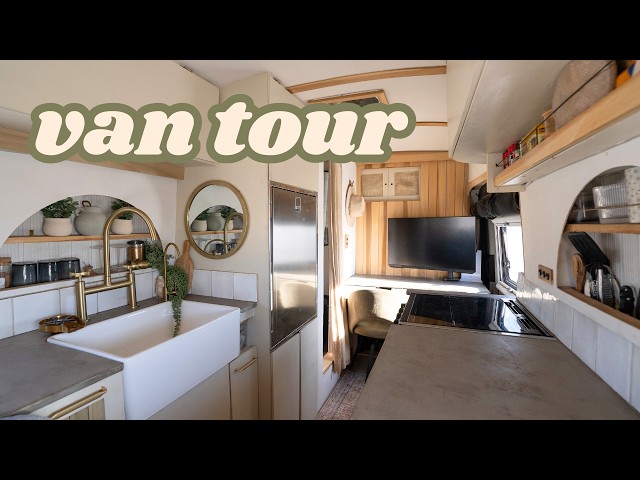 Full Van Tour: Self-Converted Transit Van – Ultimate DIY Camper Conversion