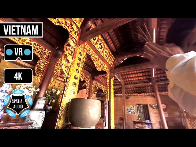 360° Buddhist Temple Ho Quoc Pagoda 2 | Phu Quoc | Vietnam | VR Ambisonics