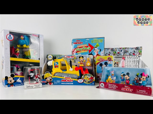 Disney Mickey Mouse And Friends Unboxing Toys Review ASMR