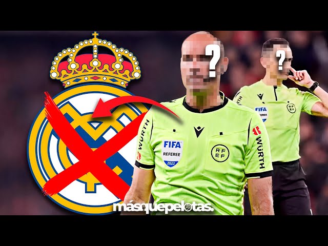 EXCLUSIVA MUNDIAL: LOS ÁRBITROS SE PLANTAN Y SE NIEGAN A ARBITRAR AL REAL MADRID