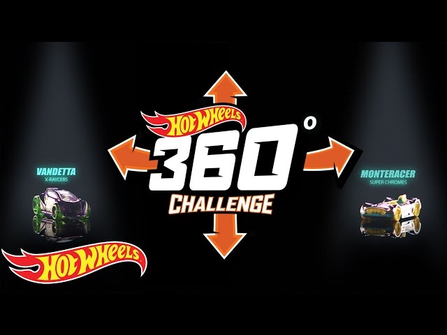 Hot Wheels 360° Challenge #8: Vendetta® vs. Monteracer™ | @HotWheels