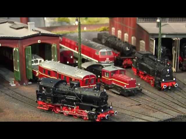 Amazing Model Railroad Layout in HO Scale with Cab Ride