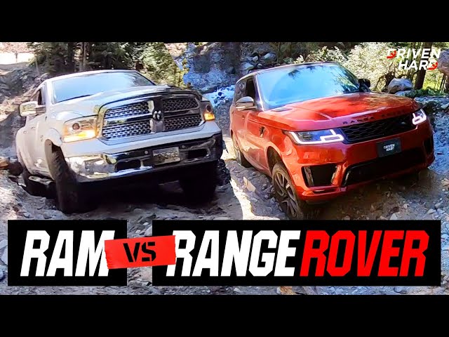 Can A Ram 1500 Keep Up With The Range Rover Sport Off Road?