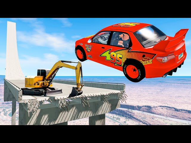 Jumping & Crashing Down Random Cars | BeamNG Drive Gameplay #35 | Live Stream Good Cat