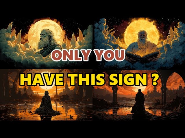 Only the Chosen Ones Carry This Divine Sign