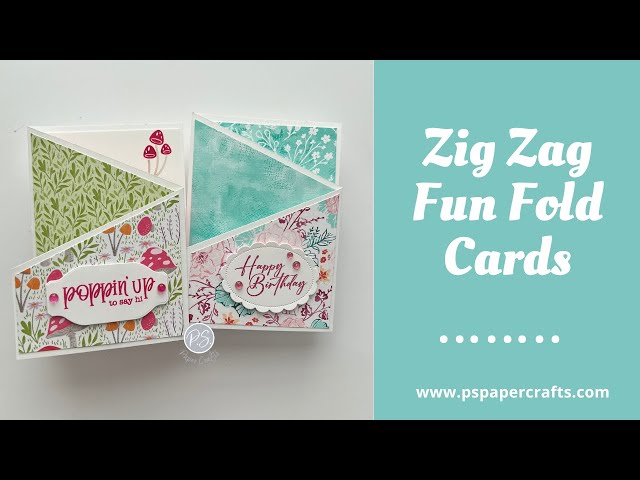 How to make Zig Zag Fun Fold Cards