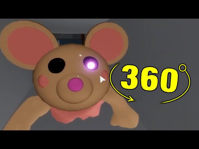 ROBLOX PIGGY MANDY MOUSE JUMPSCARE 360