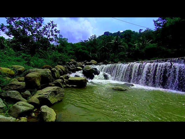 Nature Sounds Waterfall for Relaxation Meditation Relaxing Calm River Water flow for Sleep