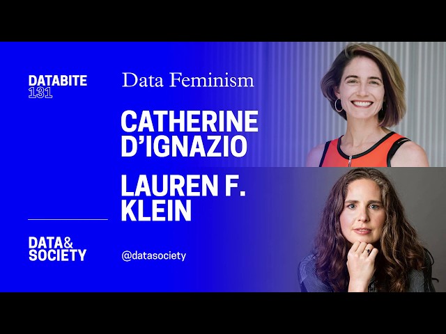 Databite No. 131: Data Feminism