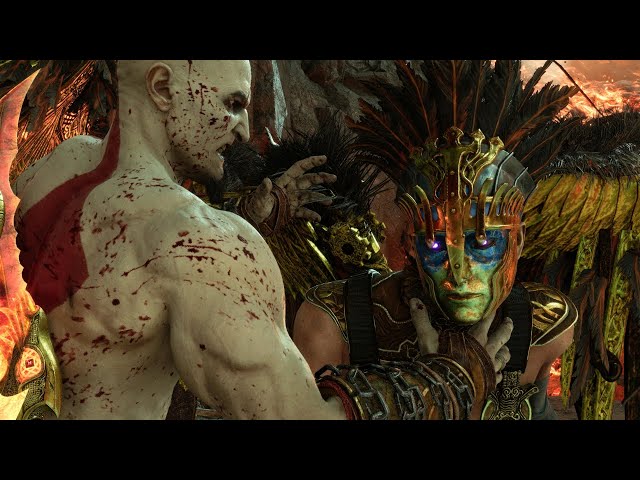 God of War Ragnarök - Ghost of Sparta Defeat GNÁ in Seconds - GMGOW NG+