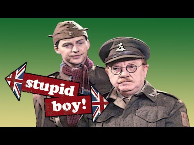 DAD'S ARMY: "You Stupid Boy" (supercut)