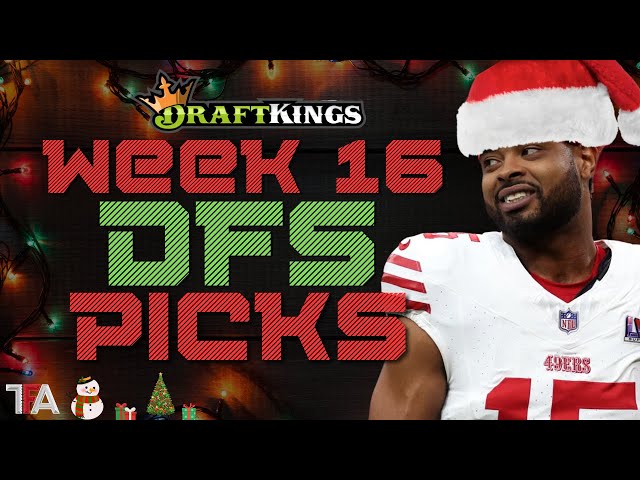 NFL DFS Week 16 GPP Picks, Values, and Stacks + Lineup Build| DFS Strategy