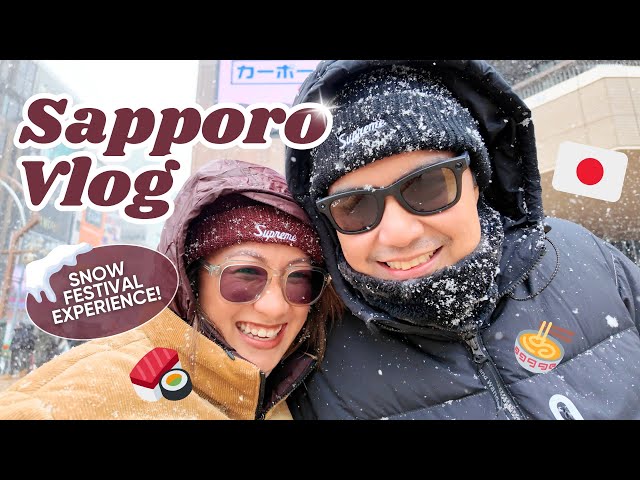 Sapporo Vlog: Food Trip, Shopping, Snow Festival! | Laureen Uy