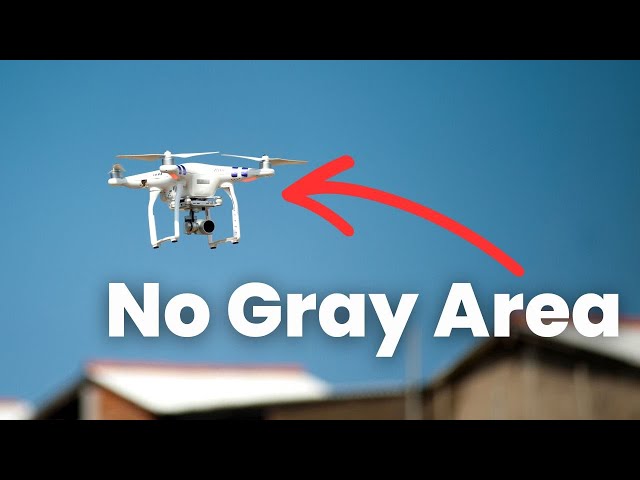 Illegal Drone Use in Roofing: There is no Gray Area