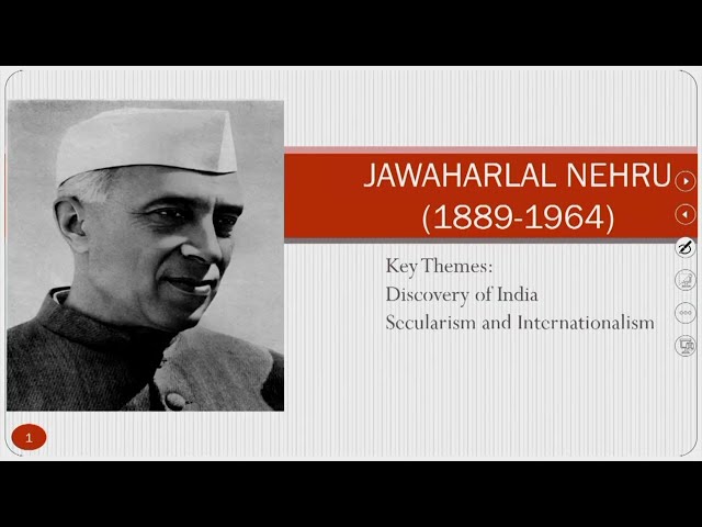 Jawaharlal Nehru: Internationalism #CH25SP #swayamprabha