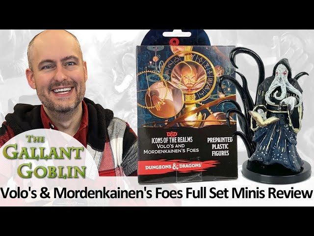 Volo's and Mordenkainen's Foes Minis Full Review - D&D Icons of the Realms