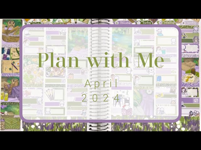 Plan with me feat. Caress Press