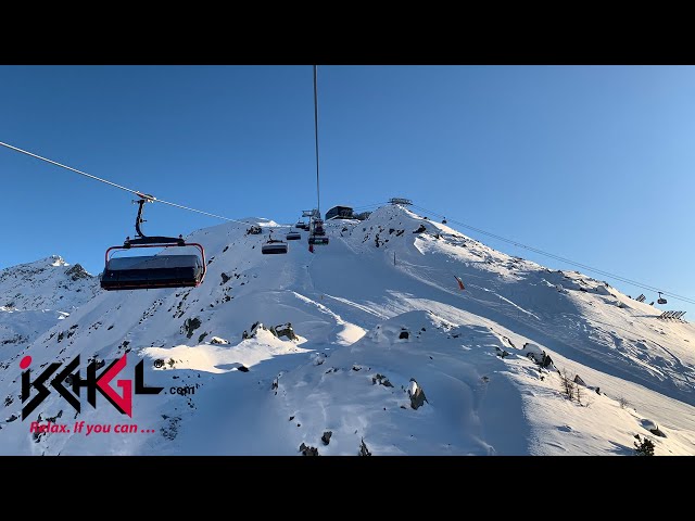 Timelapse - Fahrt Velilleckbahn F1 - Ischgl, Dezember 2019