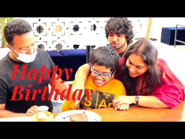 നന്ദുവിന്റെ പിറന്നാൾ | Birthday Surprise - Aayush |Visit to Chocolate Cake Factory | JUMBLE |Vlog