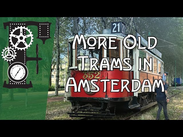 More Old Trams in Amsterdam