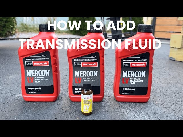 How to Check AND add Transmission Fluid on a 2019 Ford F150