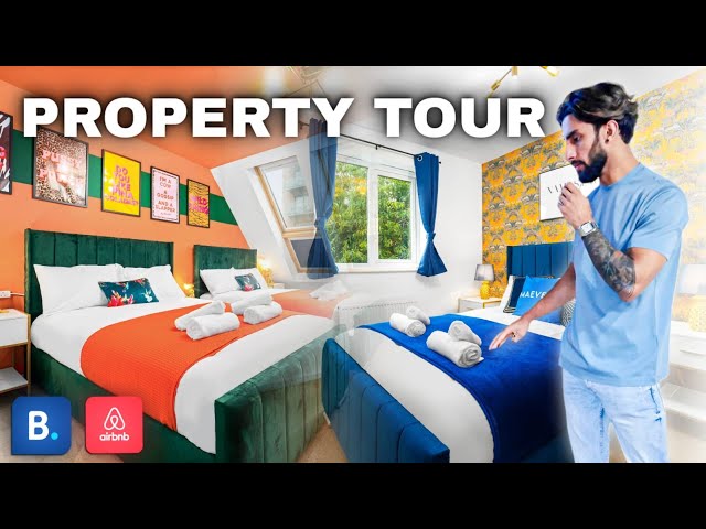 My 4 Bedroom Rent To Rent Tour in Manchester 🔥 Airbnb Property | Serviced Accommodation UK