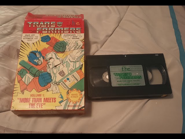 Full FHE VHS Transformers Vol 1 More Than Meets The Eye