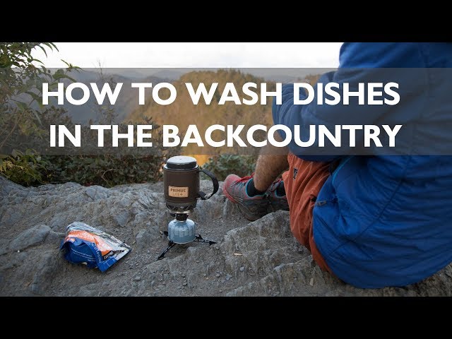 How to Wash Dishes in the Backcountry  LNT Skills Series / Cómo lavar la vajilla en áreas agrestes