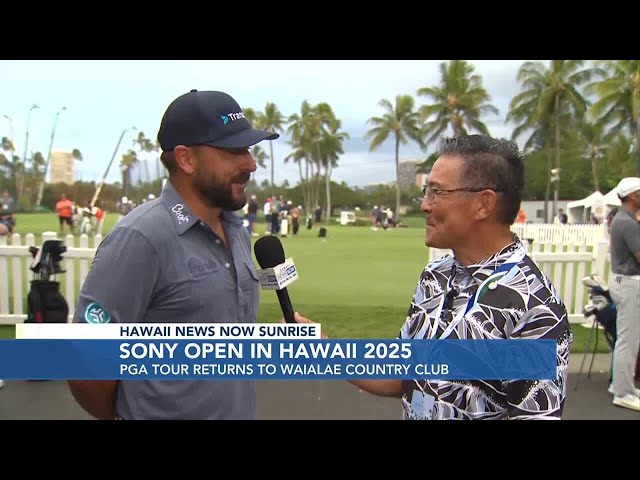 Catching up with PGA Tour Pro Stephan Jaeger ahead of 2025 Sony Open